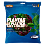 PLANTAS PARA ACUARIO (PLASTICO) 9 PIEZAS DE 5 CM