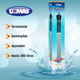 CALENTADOR SUMERGIBLE CON TERMOSTATO THERMO-JET 300W