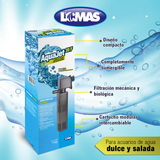 FILTRO INTERNO AQUA-JET 20F / CABEZA DE PODER 1050L/HR