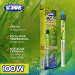 Termostato sumergible ECOTHERMAL 100 W peceras de 100 litros