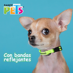 COLLAR EXTRACHICO CON ULTRA GRIP Y BANDAS REFLEJANTES